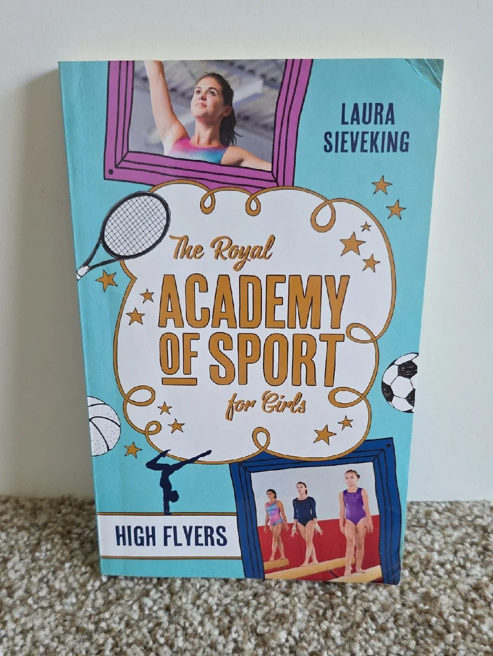 The Royal Academy of Sport for Girls (4-Book Set) Run, Horse, Gymnastics, Swim,